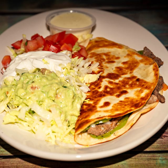 Dinner Quesadilla.